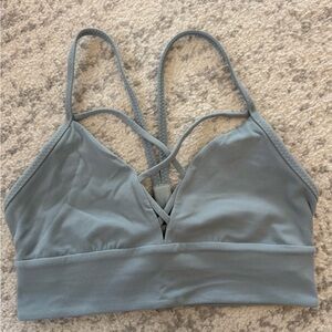 Lululemon light blue sports bra size 6